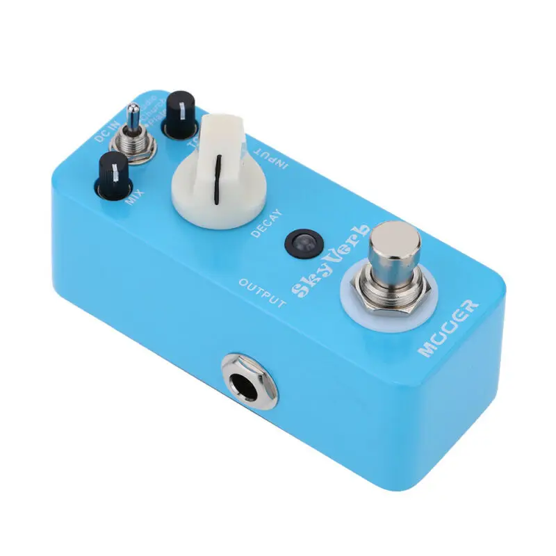 Mooer Педальный ревербератор Электрический акустический процессор Mrv2 Sky Verb