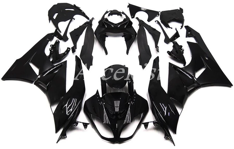 

Новый ABS весь обтекатели комплект подходит для kawasaki Ninja ZX6R 636 2009 2010 2011 2012 6R 09, 10, 11, 12, ZX-6R кузов Комплект черного цвета