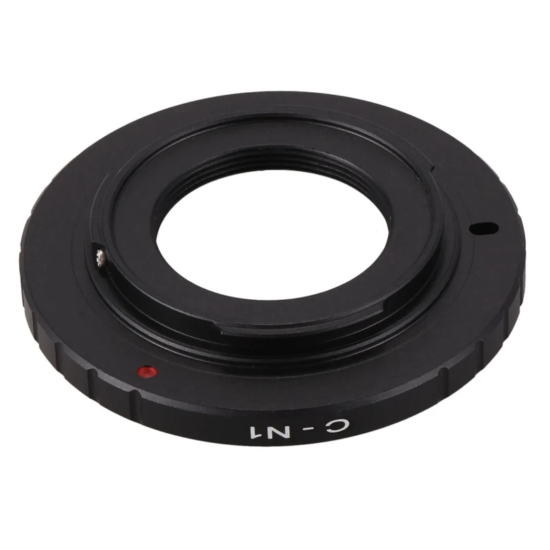 Черный 16 мм C-Mount Cine Movie lens для Nikon 1 Mount J1 V1 J2 V2 J3 V3 J4 Camera Lens Adapter Ring C-N1 C-Nikon | Электроника