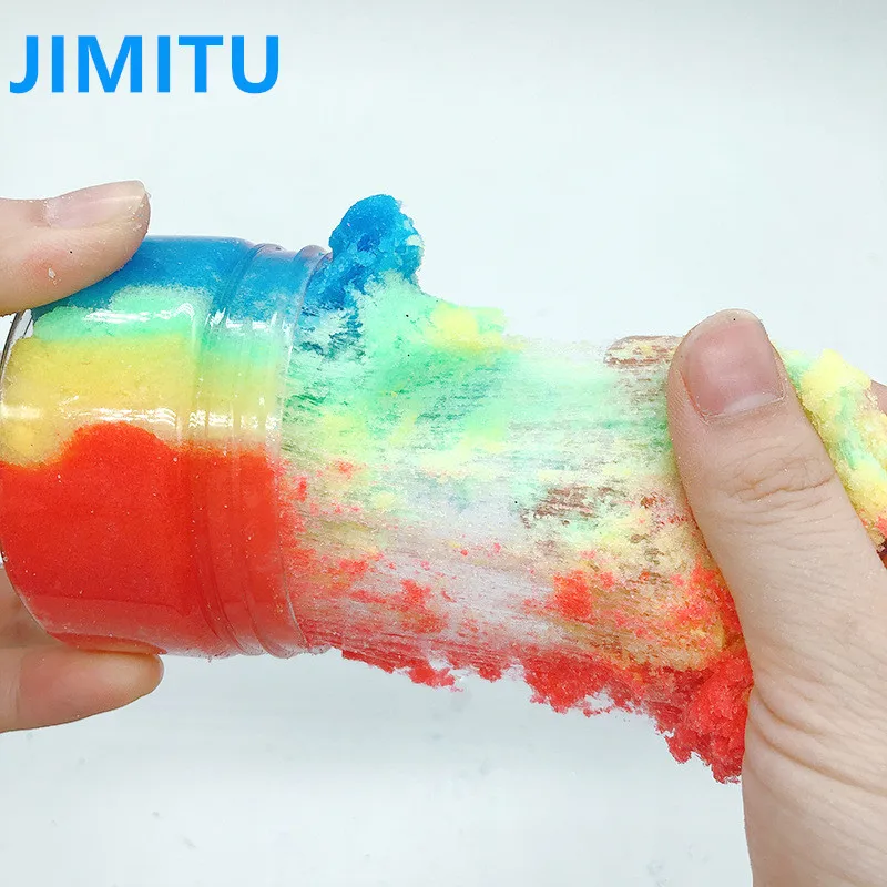 Jimitu цветной рисунок грязи звездное небо шелковая грязь миллионов шелковых