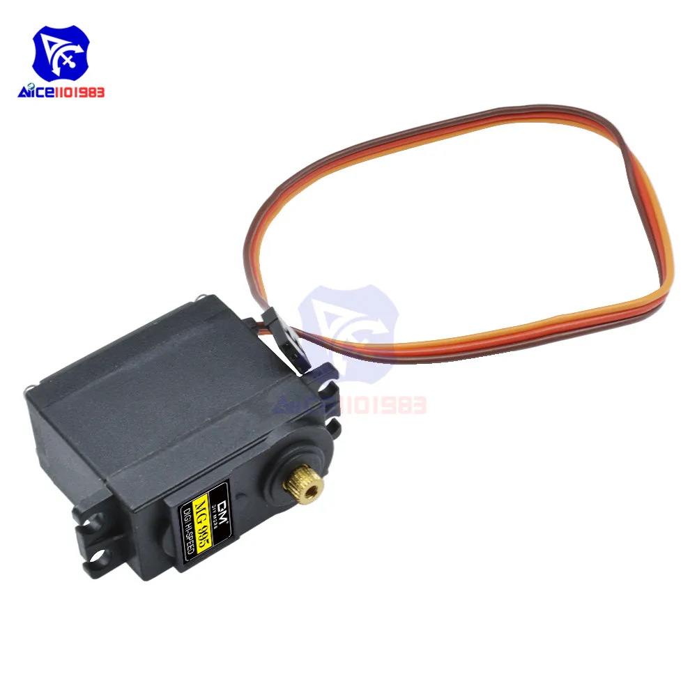Сервопривод diymore MG995 MG996R Цифровой Металлический сервопривод для автомобиля