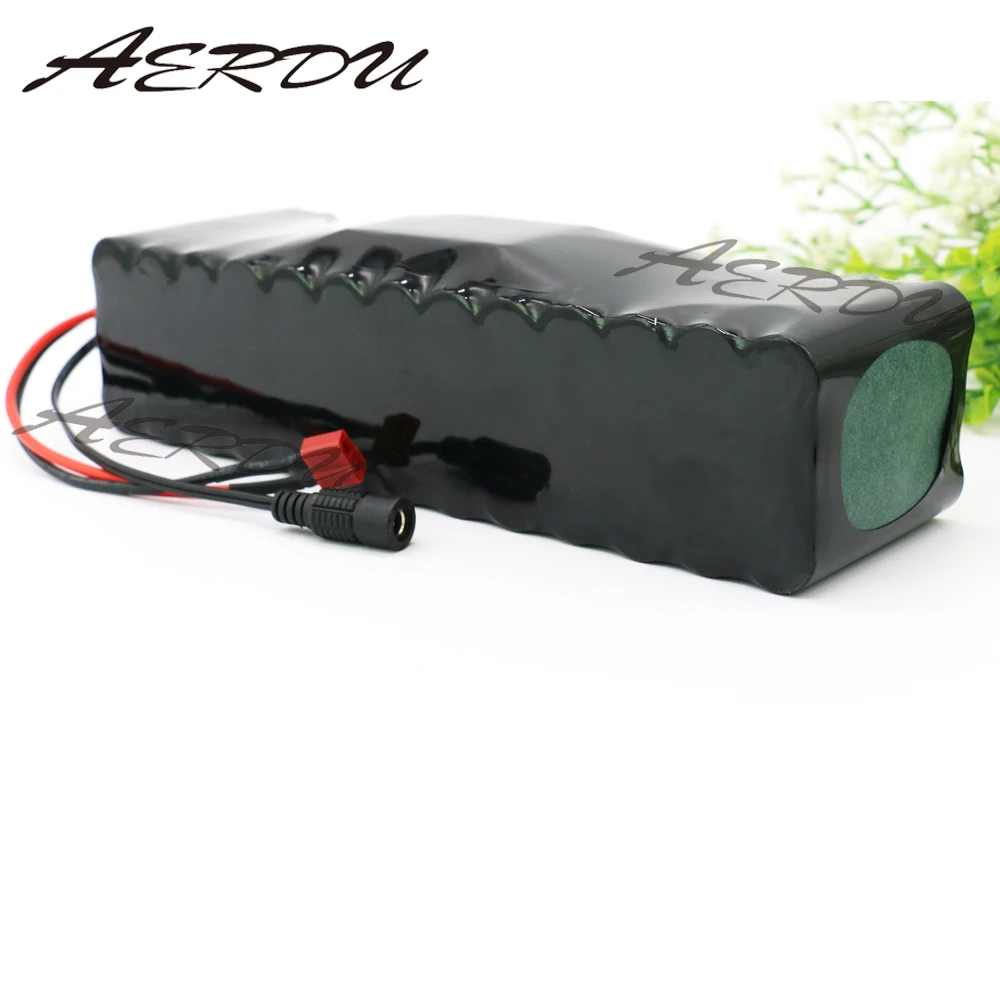 AERDU 48V 12.8Ah 13S4P 1000 Вт Φ для электровелосипеда 54 6 v E bike электрический скутер с