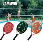 Camewin Plate Carbon Raquete пляжные теннисные ракетки для бадминтона EVA пенопластовые легкие с сумкой для взрослых оборудования