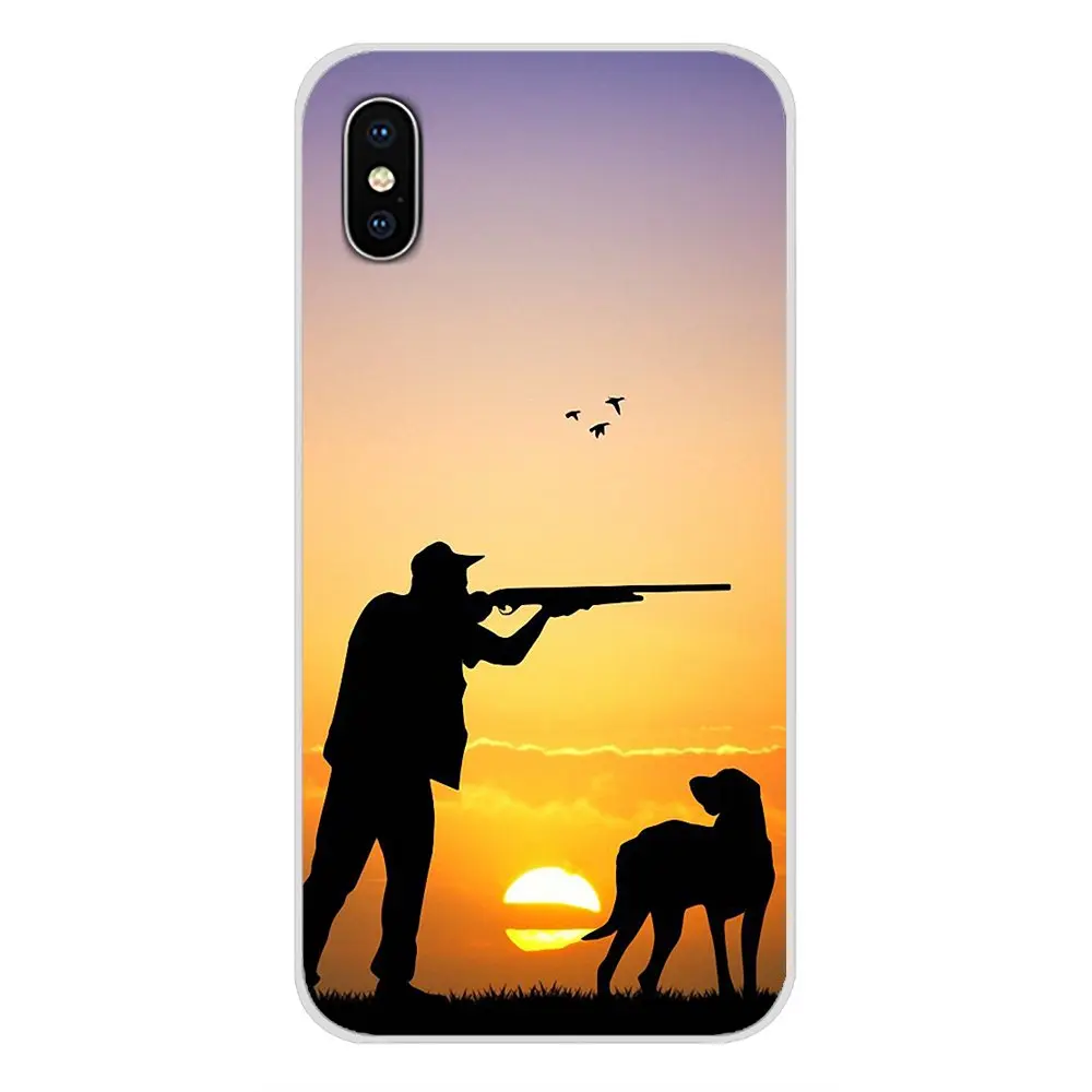 Для Apple IPhone X XR XS 11Pro MAX 4S 5s 5C SE 6S 7 8 Plus ipod touch 5 6 Browning для охоты на оленя ГОЛОВА ТПУ прозрачные чехлы