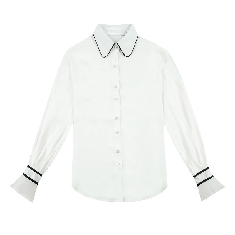 

elegant female long sleeve chiffon blouse 2020 autumn casual clothing women shirt fashion chiffon tops