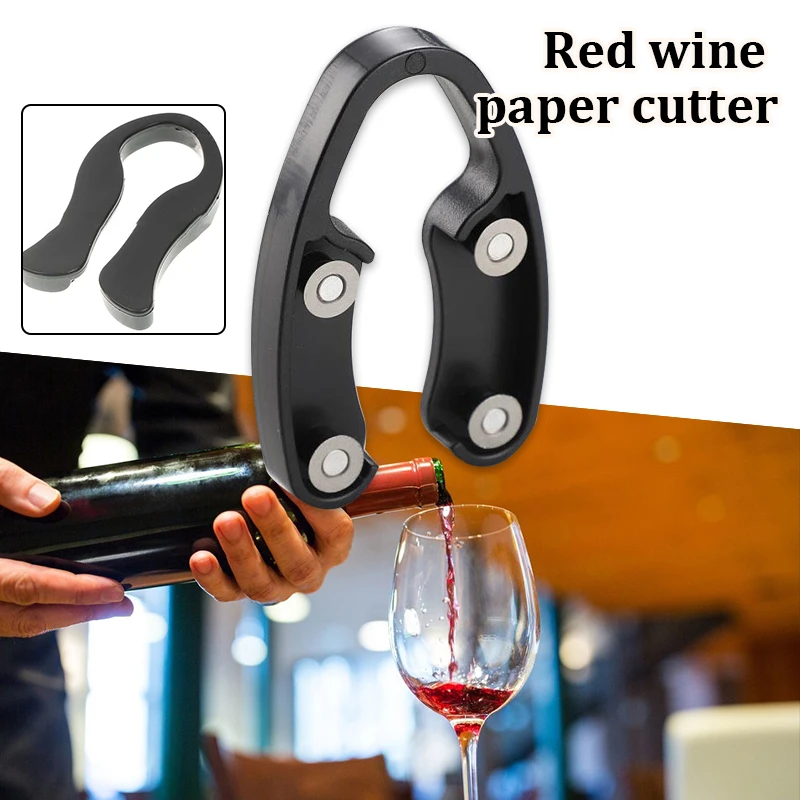 

Champagne Wine Foil Remover Cutter Tool Wine Bottle Opener Accessory Handheld Cutting Tool Gift for Wine Lovers TN88