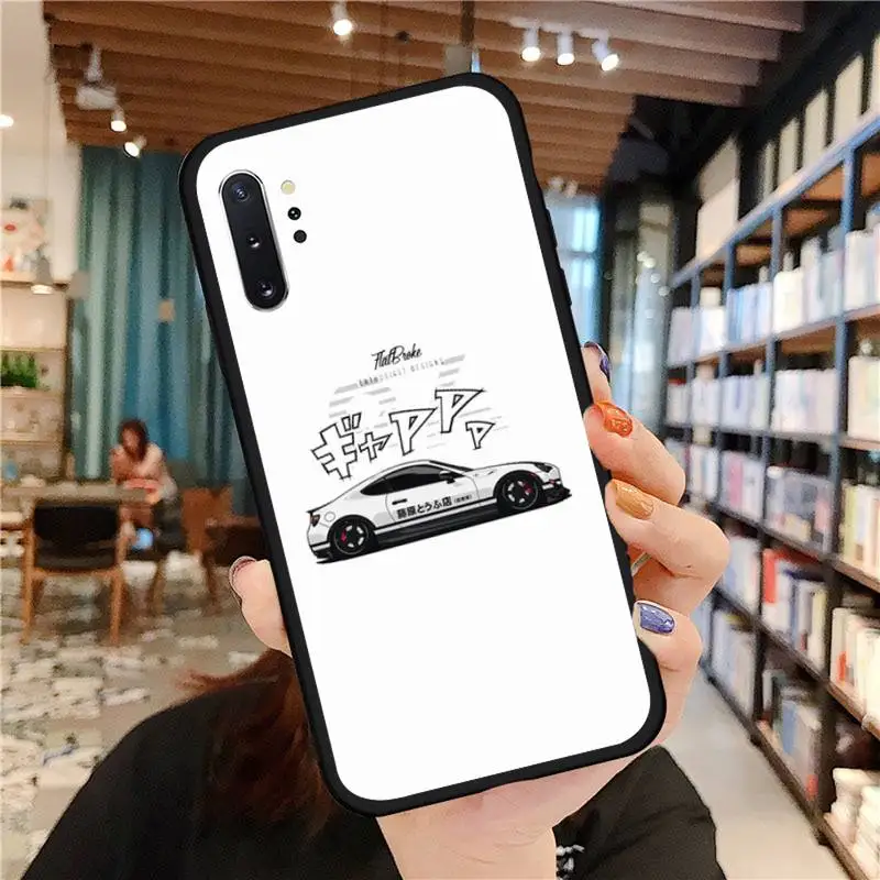 

INITIAL D Super car AE86 Phone Case For Samsung A50 A51 A71 A20E A20S S10 S20 S21 S30 Plus ultra 5G M11 funda cover