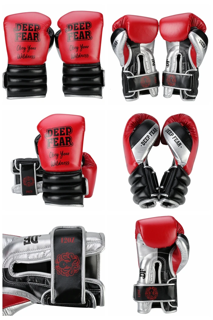 Training boxing gloves HELLBOY professional game fight sandbags DF Thai men and women |