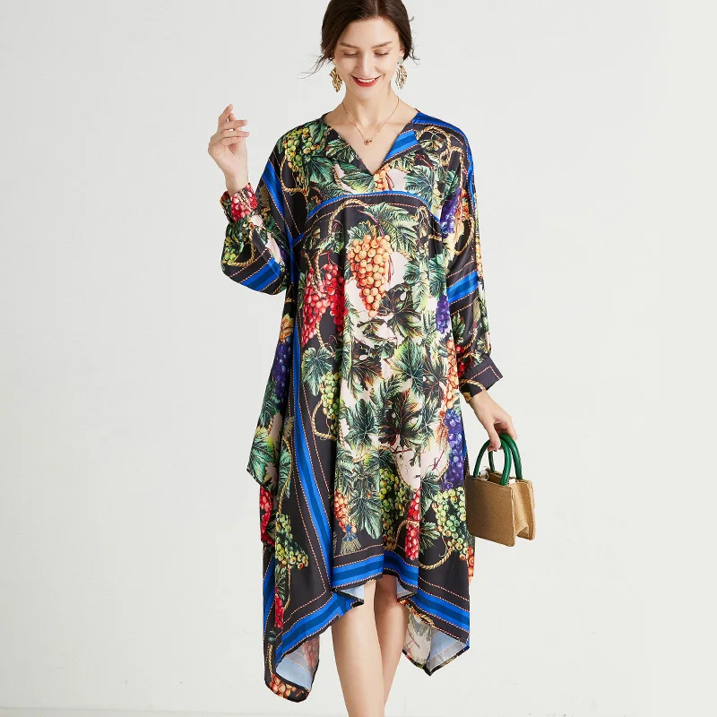 Vestido de fiesta de Moda Bohemia para mujer, ropa elegante de verano a la moda, Floral, longitud Irregular, para playa, 2021