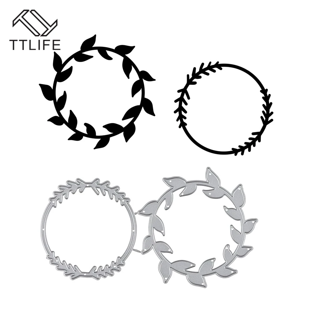 TTLIFE волновая рамка металлические режущие штампы для рукоделия скрапбукинга