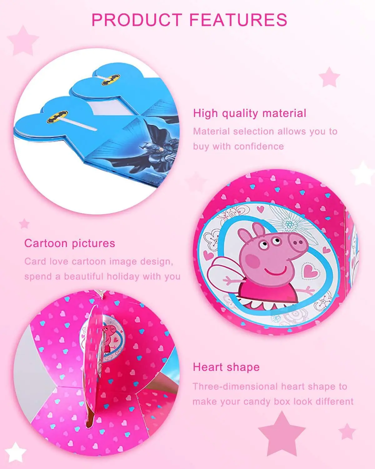 12/24/36/48/60 Pcs Moana Themed Candy Box Gift Dessert Kids Party Supplies Birthday Decorations Event Baby Shower | Дом и сад