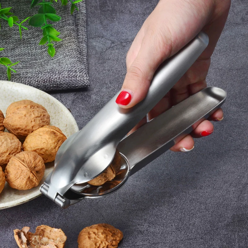 2 в 1 сокровище Шеллер из нержавеющей стали нож с зажимом для каштанов орех гайка