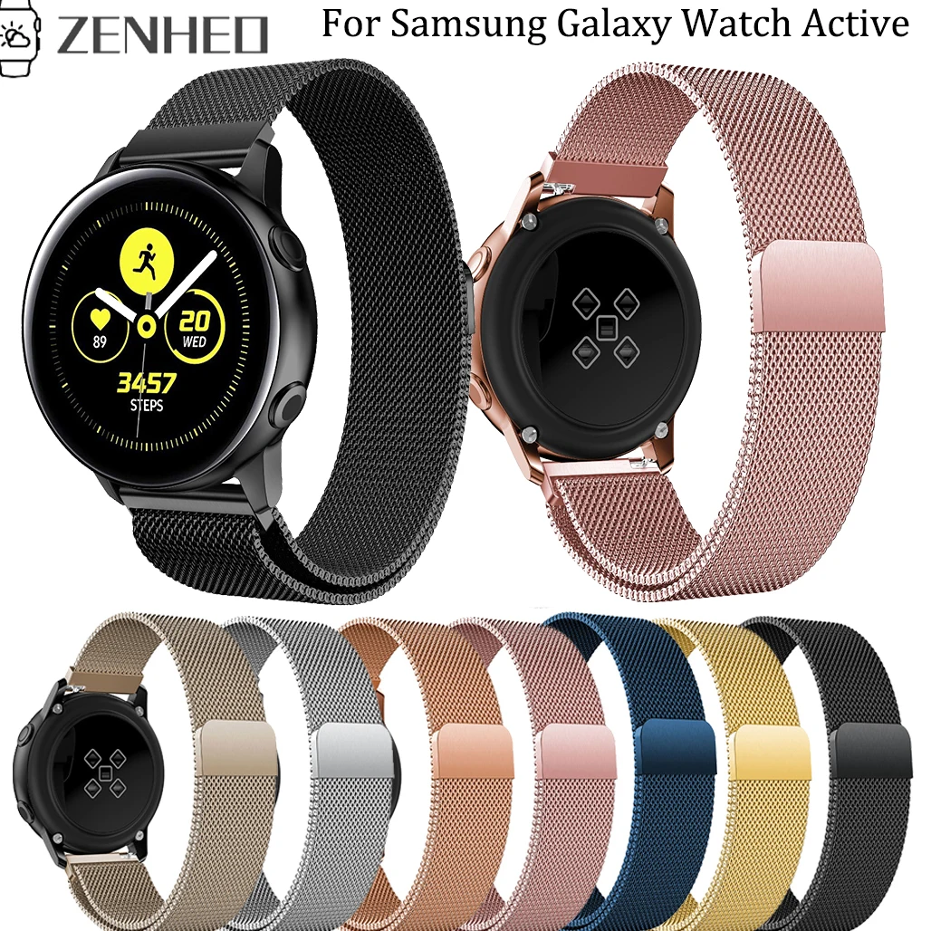 20 мм браслет для samsung Galaxy Watch активный смарт-ремешок для samsung gear S2 браслет Аксессуары для samsung Galaxy 42 м