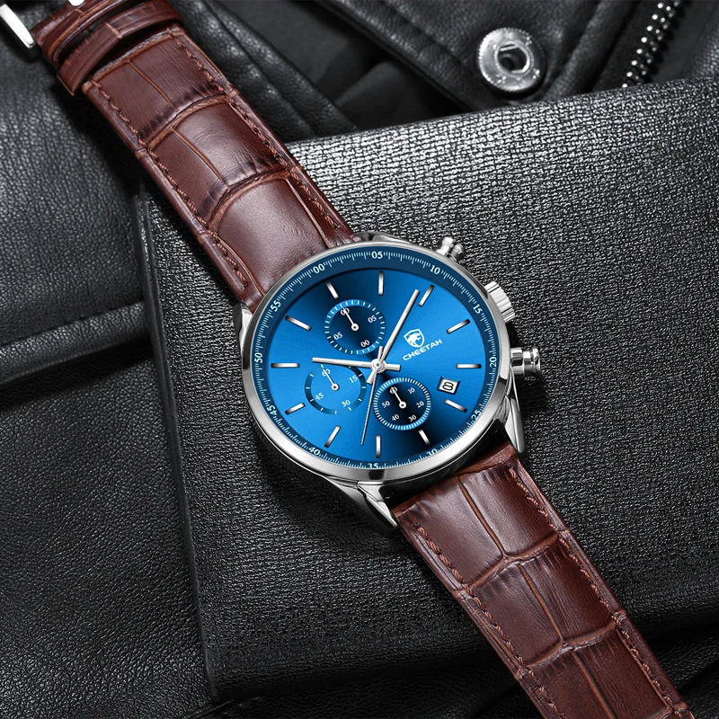 2021 Новое поступление Мужские кварцевые часы сатиновая юбка американка высокая