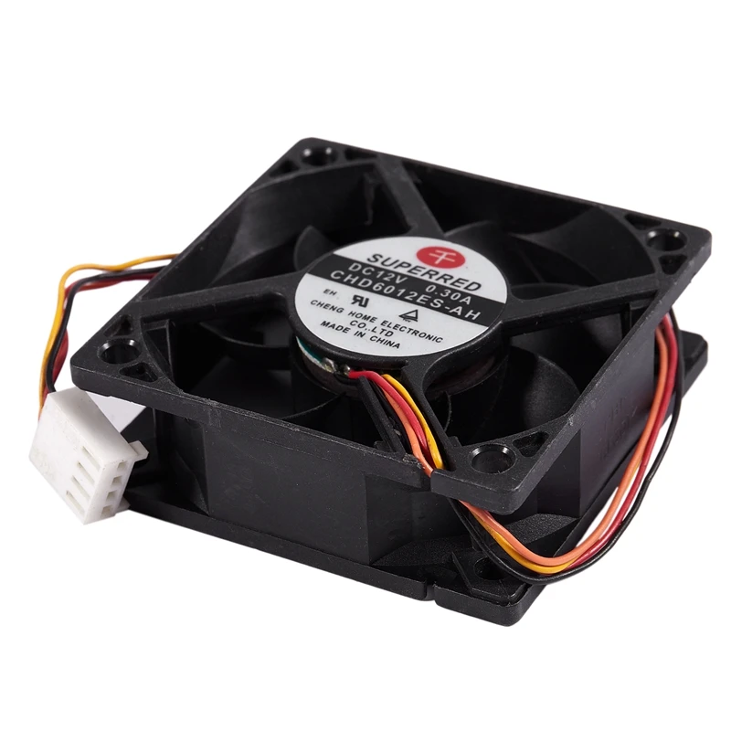DC 12V 0.3A 60 мм 4 Pin коннектор PC чехол для компьютера вентилятор CHD6012ES-AH | Компьютеры и