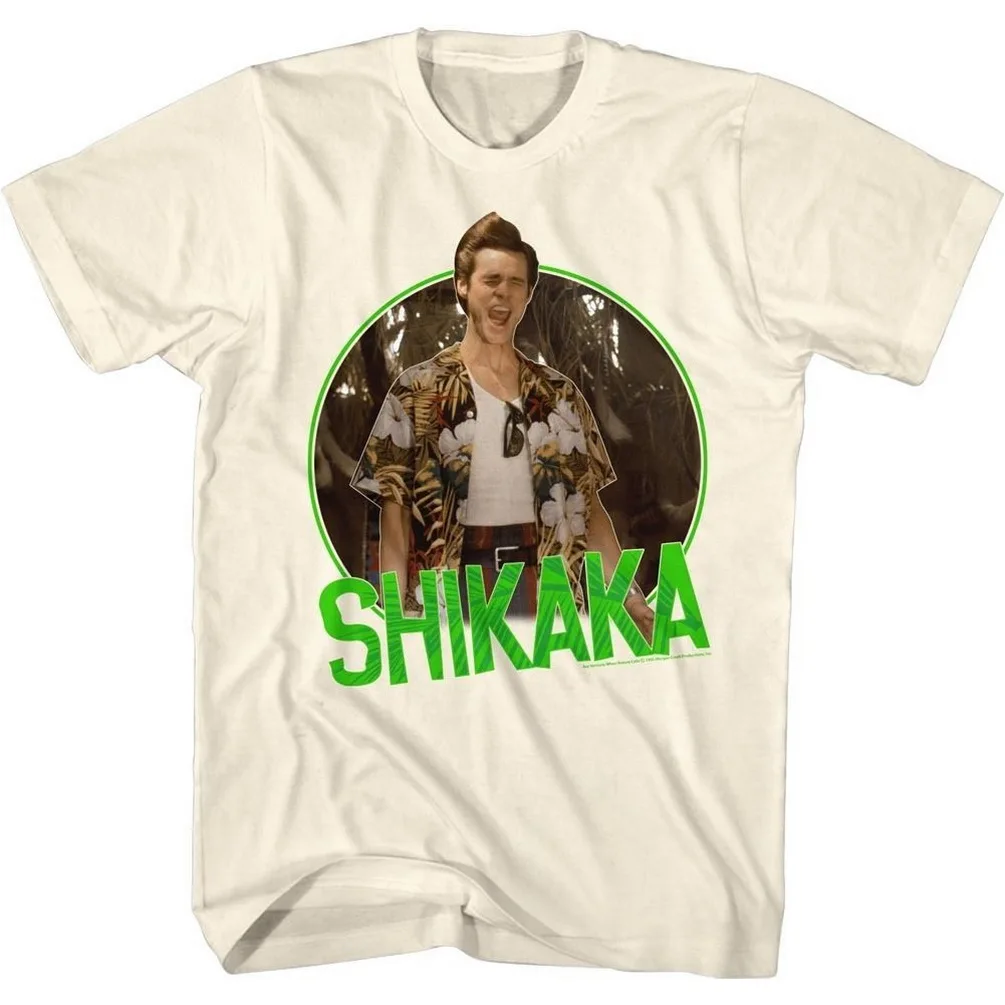 Ace Ventura фильм Shikaka лицензионный для взрослых Футболка индивидуальная