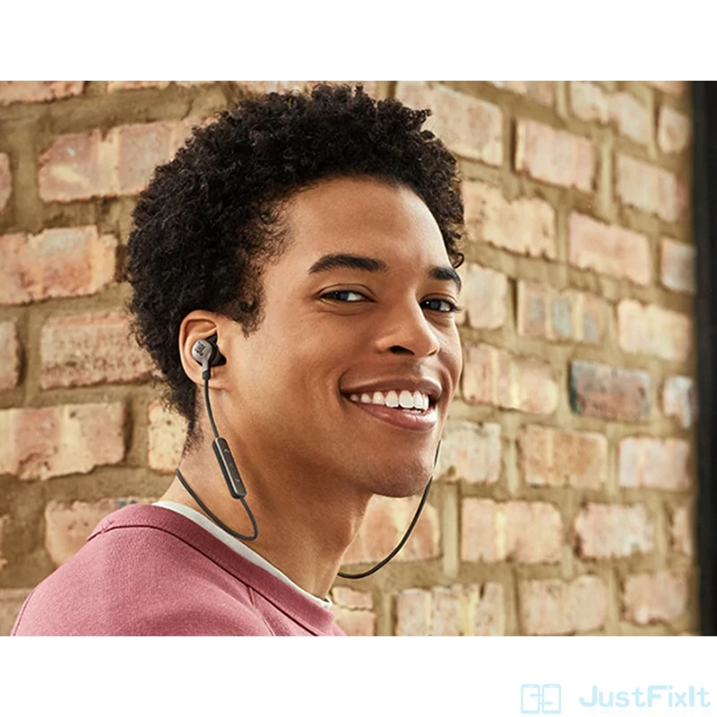 JBL V110BT Earphones Wireless Bluetooth Sports Echo Cancelling Microphone JBL Pro Audio Sound Deep Bass Music Earbuds Headset