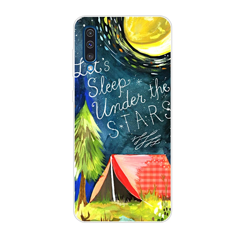 Brown Чехол для samsung Galaxy A50,, модный Мягкий силиконовый чехол для samsung A30 30 A 50 A505, чехлы для телефонов - Color: Brown