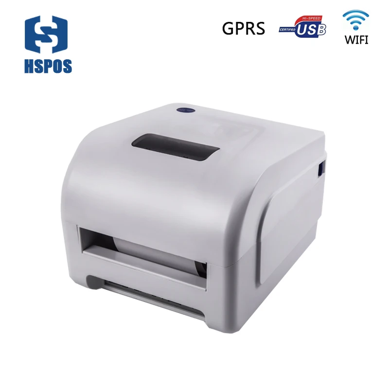 HSPOS 108 мм Термопринтер для этикеток QR-код принтер штрих-кодов ESC/POS LAN WIFI GPRS