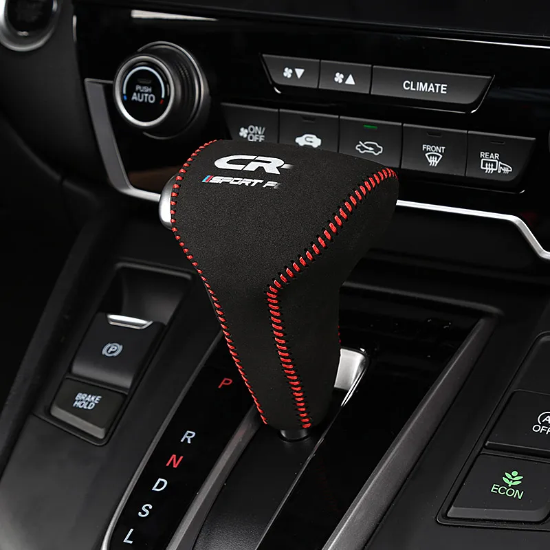 Автомобильный редуктор рукав коробка передач капот для Honda crv CR-V Шестерня переключения передач кожаный набор переключателей украшения mo