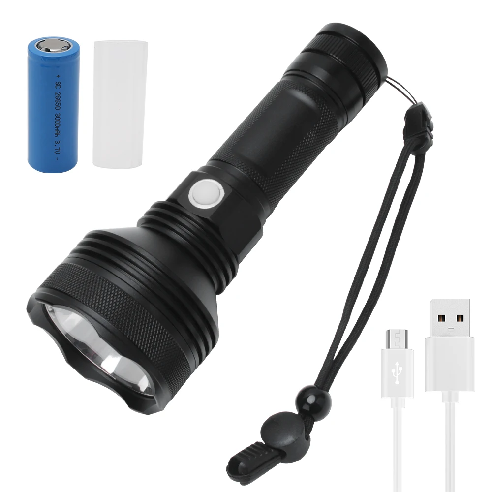 BORUiT C10 светодиодный светильник вспышка высокой мощности 2300LM XHP50 фонарь 3 режима
