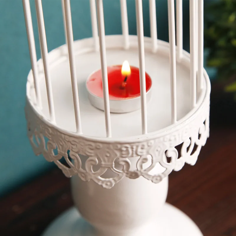 Железный подсвечник для птиц в скандинавском стиле Свадебный романтический со