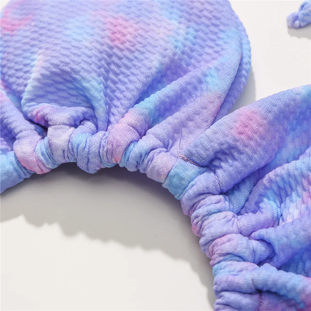 

AIUJXK Tie Dye Bathing Suit New 2021 Micro String Bikinis Brazilian Women Bandage Sexy 2 Piece Swimsuit Beach Wear Swim Lingerie