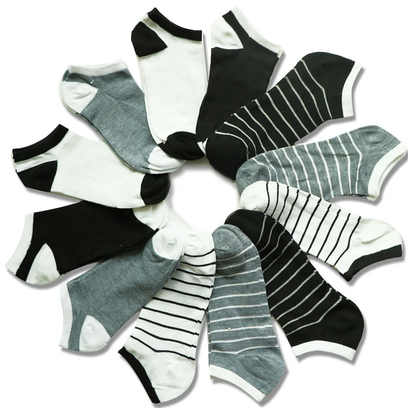 

Summer Mesh Socks for Women Men Unisex Socks Cotton Breathable Thin Low Cut Boat Socks Casual Sock Black White Gray Solid