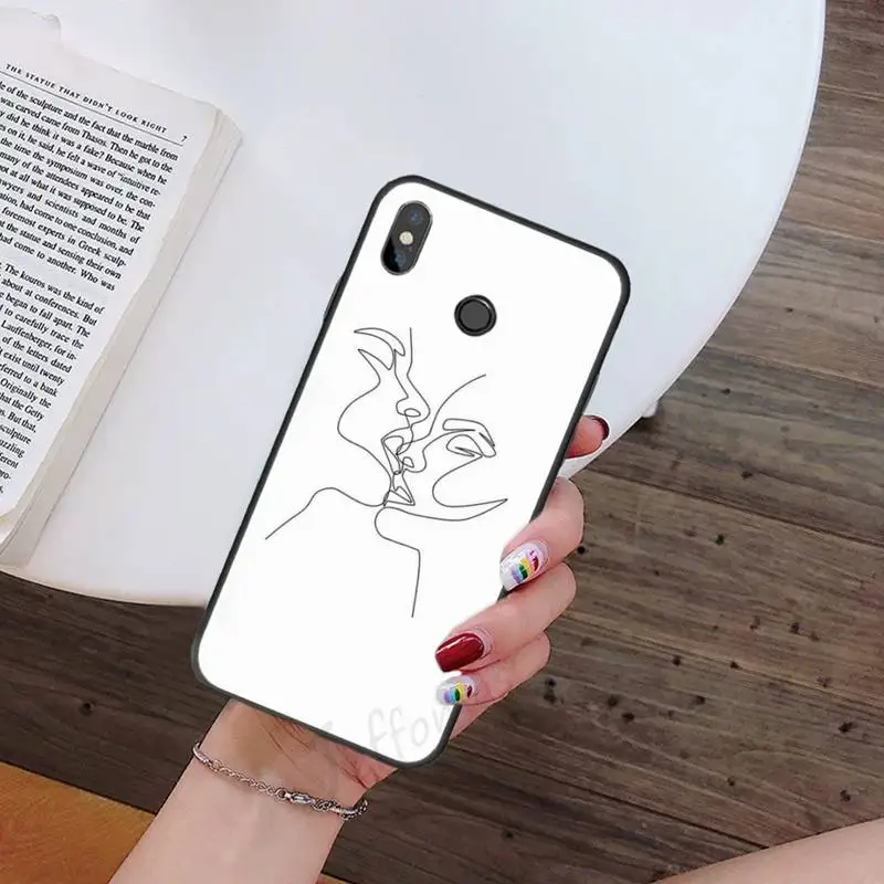

Abstract Art Lines Phone Case For Xiaomi Redmi 7 9t 9se k20 mi8 max3 lite 9 note 8 9s 10 pro Soft Silicone Shell Cover Funda
