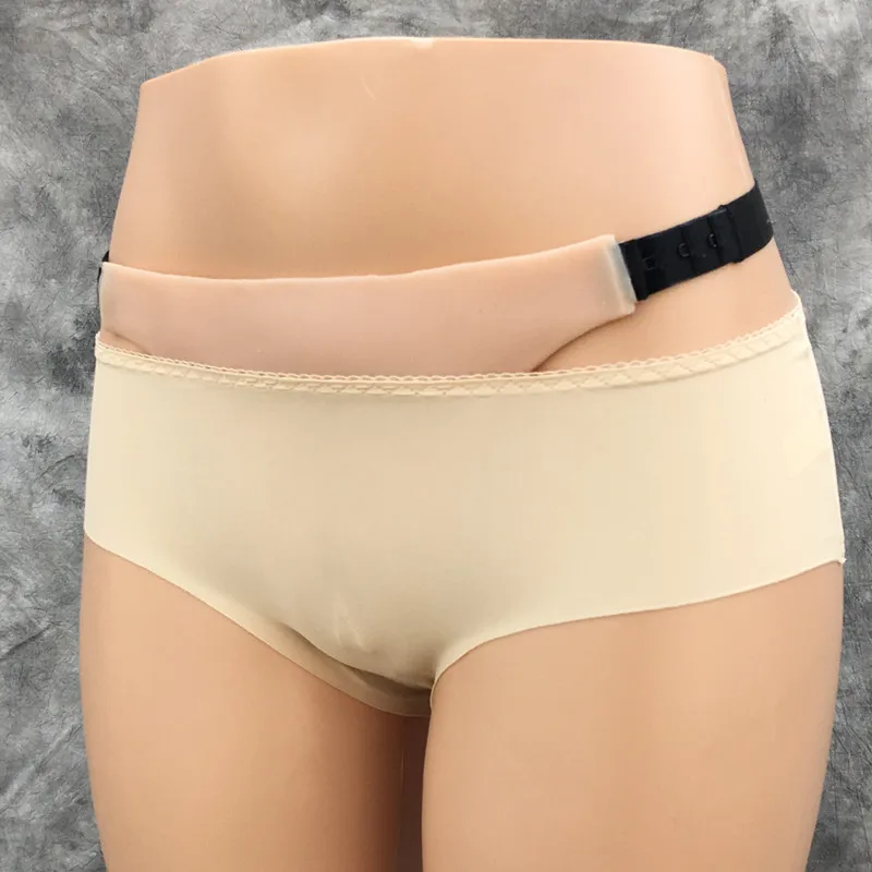 Реалистичная искусственная Вульва силиконовая Вагина Ушка стринги Трансвестит