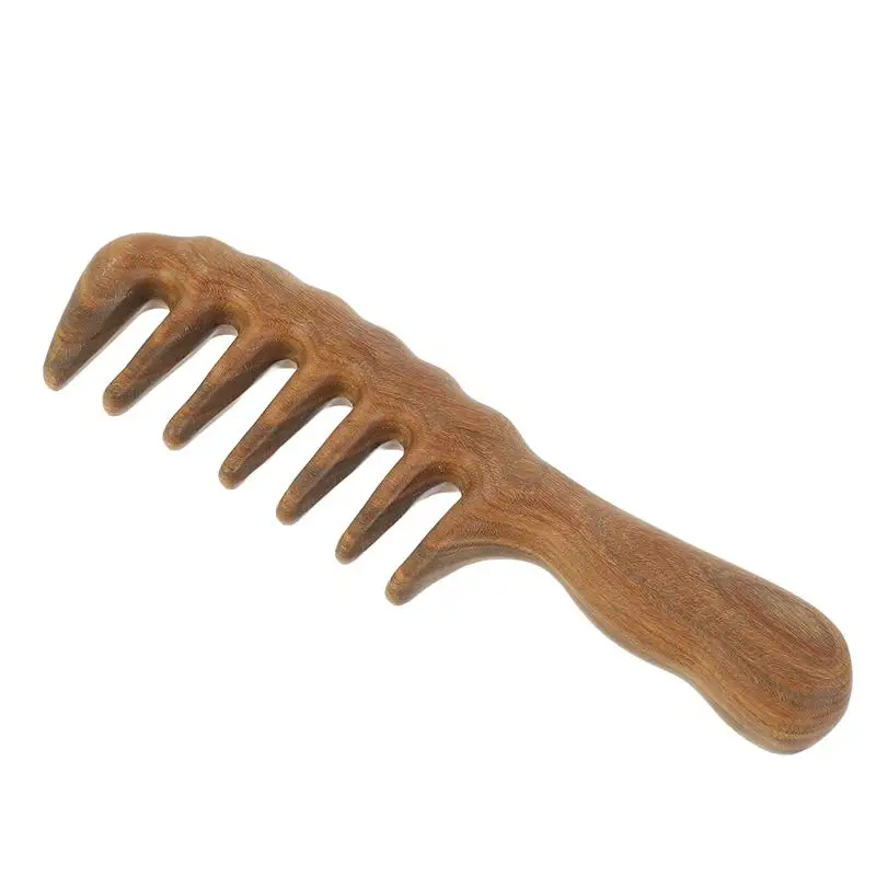 1 шт. деревянная расческа для волос 19 5 х5 см