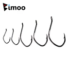 20 шт. 8 6 10 20 30 черные никелевые высокоуглеродистые стальные крючок для сома зазубристые морские рыболовные крючки