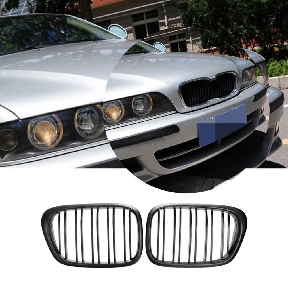 80% хит продаж! 2 шт. двухслойный матовый черный передний капот 51137005837/51137005838 для BMW 5