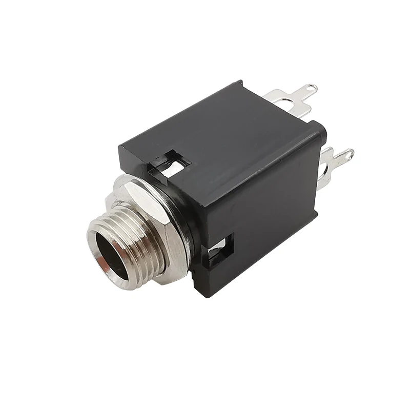 1/2/5 шт. металлические розетки для наушников 6 35 мм