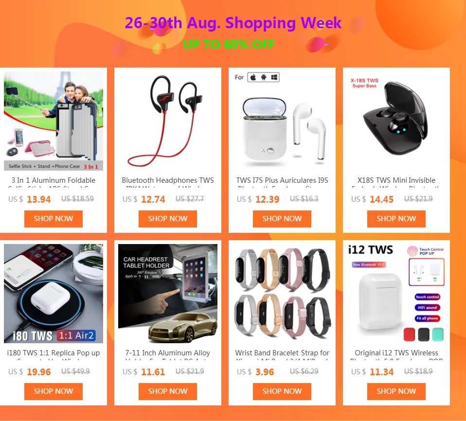 TWS I7S Plus Auriculares I9S Bluetooth наушники стерео Беспроводная гарнитура для iPhone 6 7 8 Plus Sumsung Android телефон Заводская распродажа