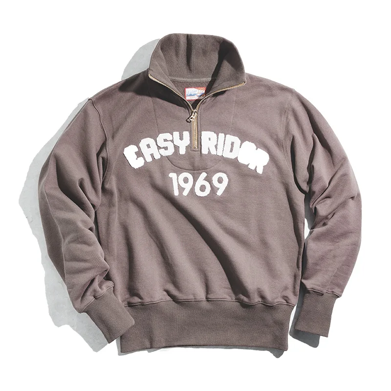 Мужской Повседневный пуловер в стиле ретро Maden мотоциклетный свитер с длинными