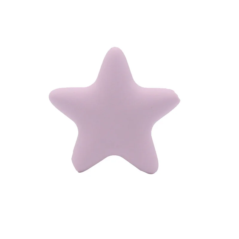 

Newborn Baby Teething Toys BPA Free Soft Silicone Star Shape Teethers Accessories DIY Baby Toysws