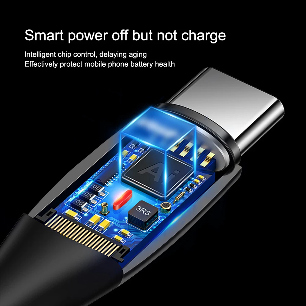 3A USB кабель Тип C для Samsung A70 S10 Huawei P30 lite QC3.0 Micro Мобильный телефон зарядное
