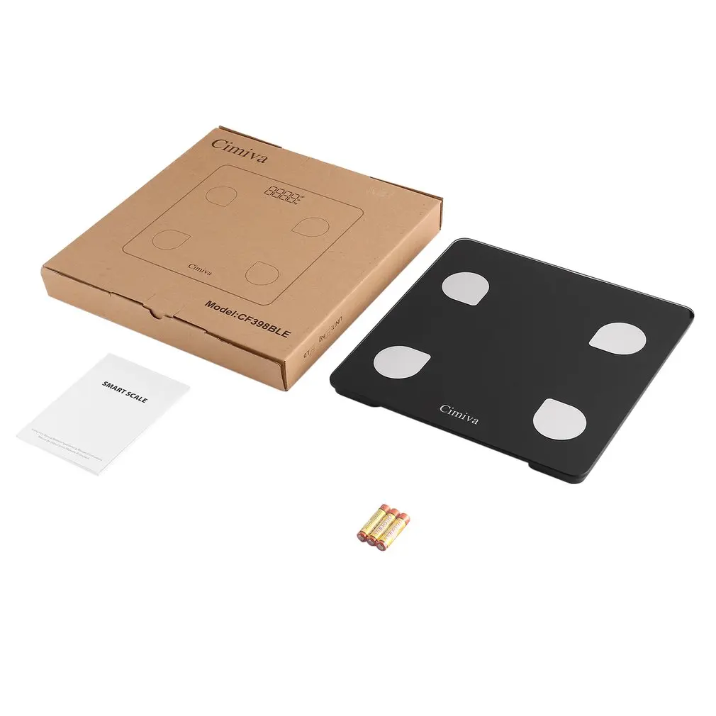 LESHP Body Fat Scale Smart BMI Scale Digital Bathroom Wireless Weight Scale Body Composition Analyzer mi body composition scale