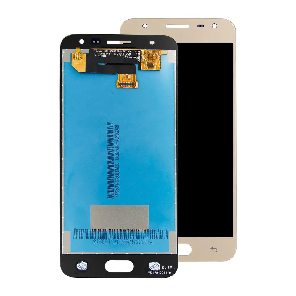 ЖК дисплей 5 0 дюйма для Samsung J5 Prime G570 G570F G570M сенсорный экран SAMSUNG GALAXY в сборе|Экраны