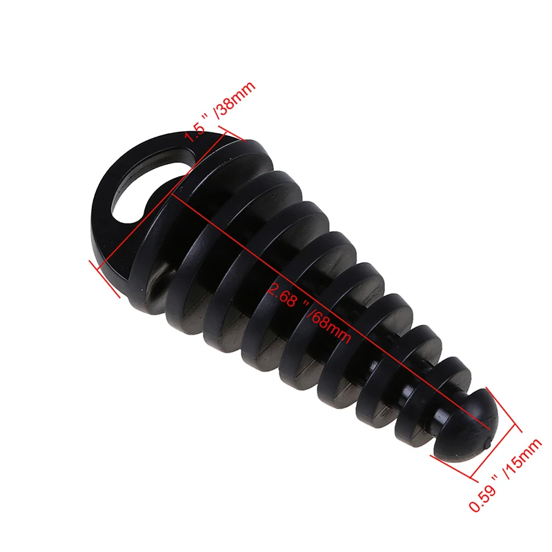 4-тактный глушитель POSSBAY 15-38 мм для мотокросса выхлопной труб пробка мойки скутера