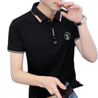 polos%ef%bc%8cmens shirt%ef%bc%8cpolo shirts%ef%bc%8cmens polos%ef%bc%8csummer men t shirt polo shirt lapel pullover button decorationsolid color stripe