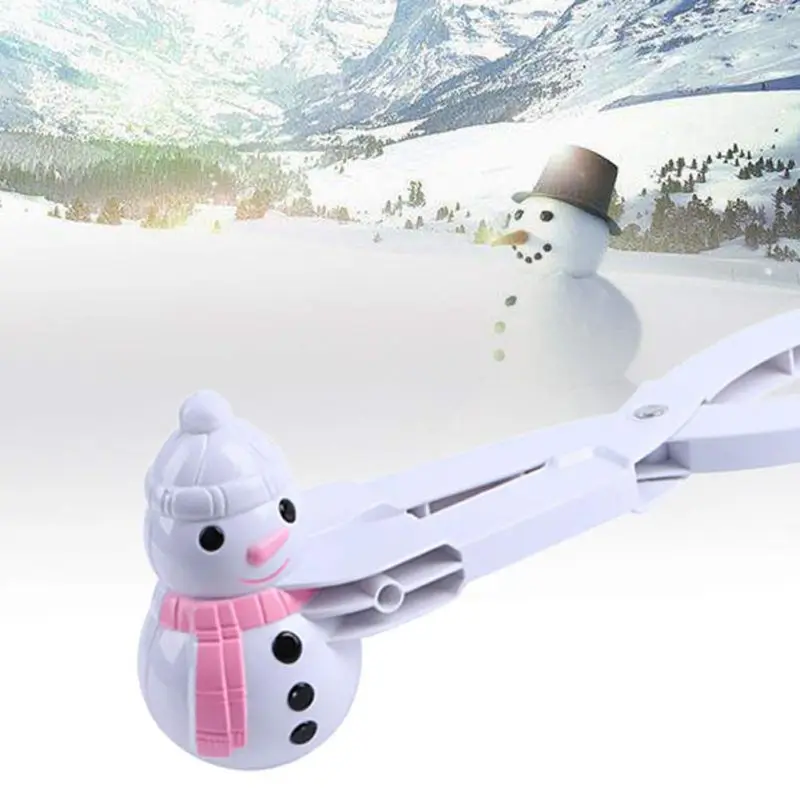 1 предмет Одежда с рисунками снеговика мяч Форма снег снежок чайник зима Пластик