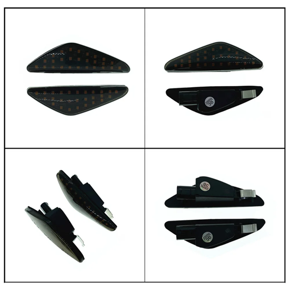2 шт. светодиодный фонарь для автомобильного дыма крыло боковой габаритный