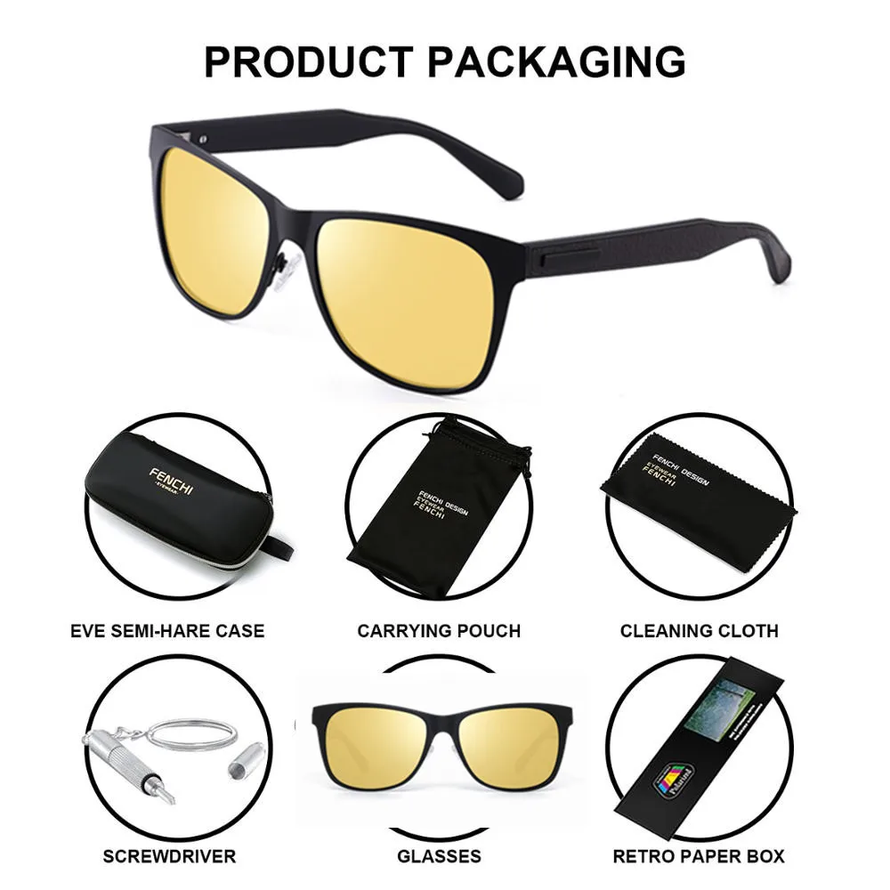 Мужские очки ночного видения поляризованные женские и мужские антибликовые