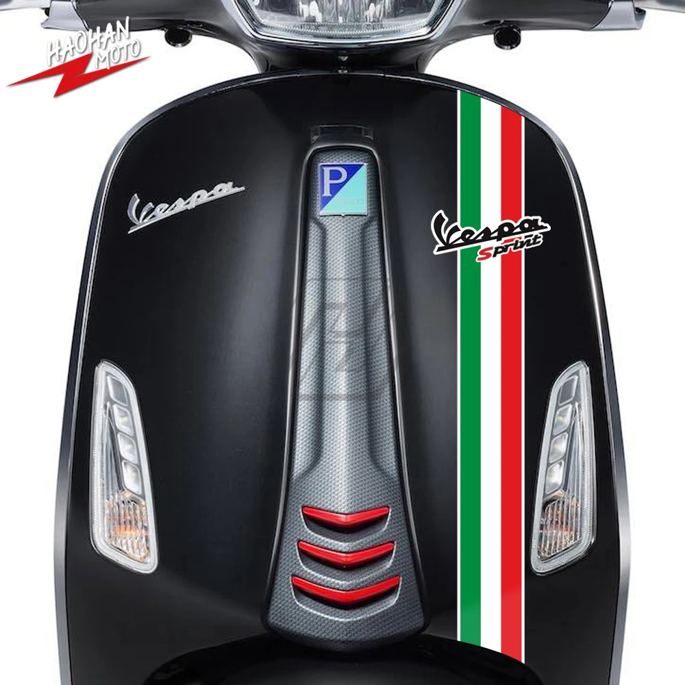 ملصق عاكس للإطار الأمامي لسكوتر Piaggio Vespa LXV LX GTV GTS ، للموديل Primavera 50 125 150 200 250 300 300ie Super Sport