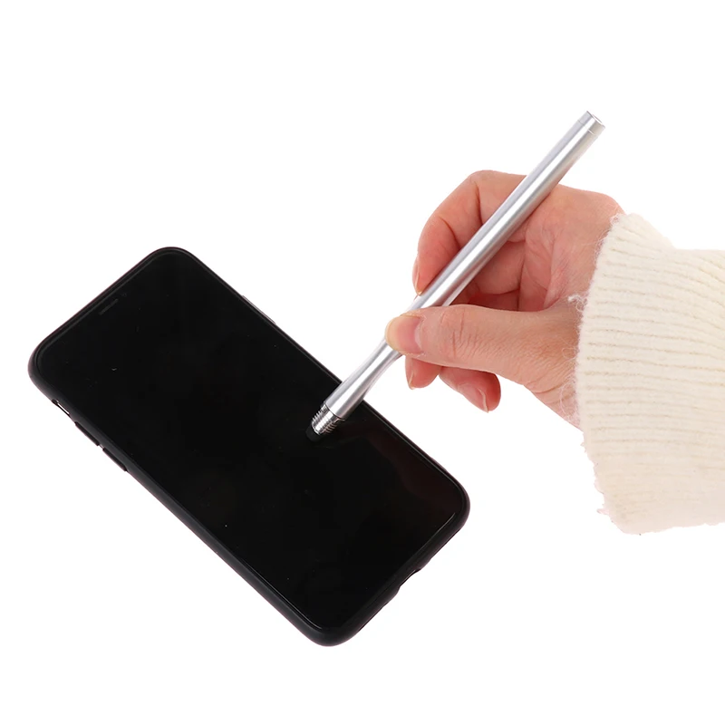 

2 In 1 Stylus For Smartphone Tablet Thick Thin Drawing Capacitive Pencil Universal Android Mobile Screen Note Touch Pen