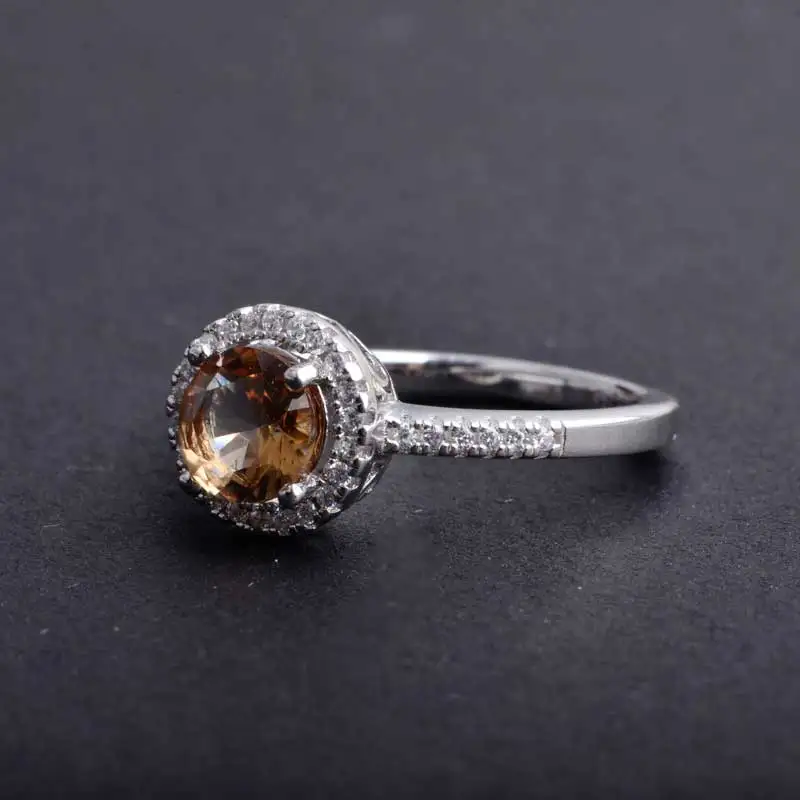 Женское классическое кольцо с зултанитом CSJ ювелирное изделие из стерлингового