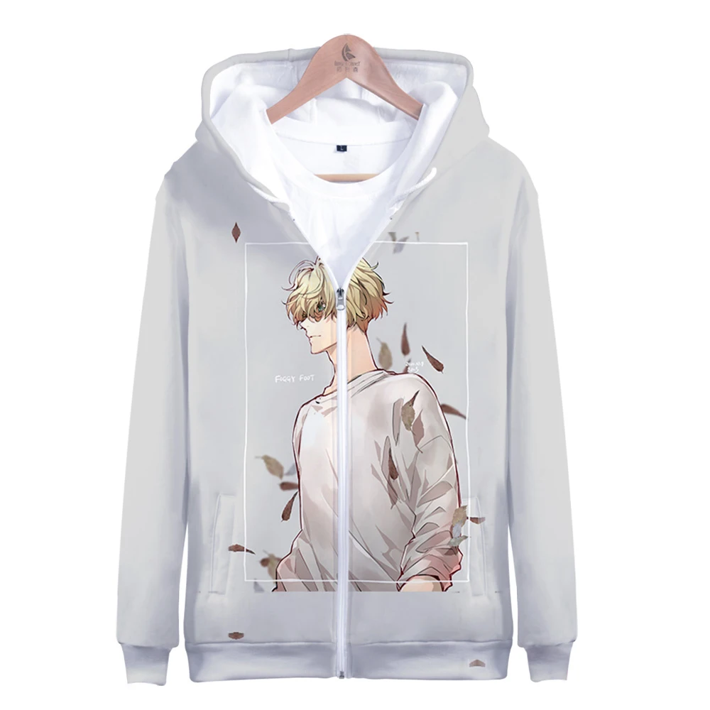

FOGGY FOOT 3D Printed Zipper Hoodies Women/Men Fashion Long Sleeve Hooded Sweatshirt Hot Sale Streetwear Clothes