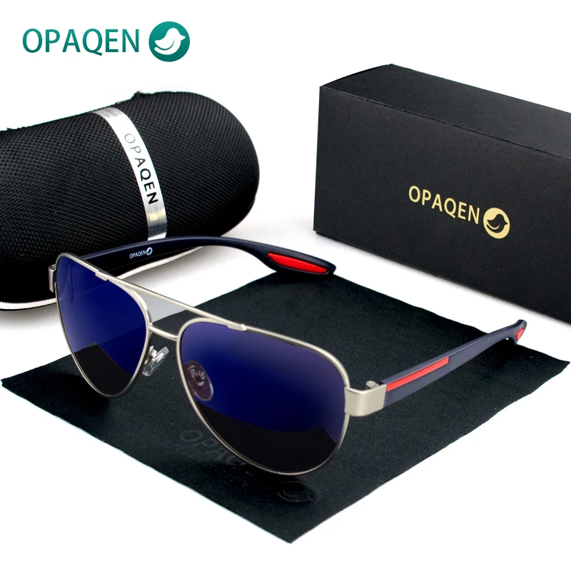 Новые поляризационные солнцезащитные очки OPAQEN модные с защитой глаз UV400 мужские